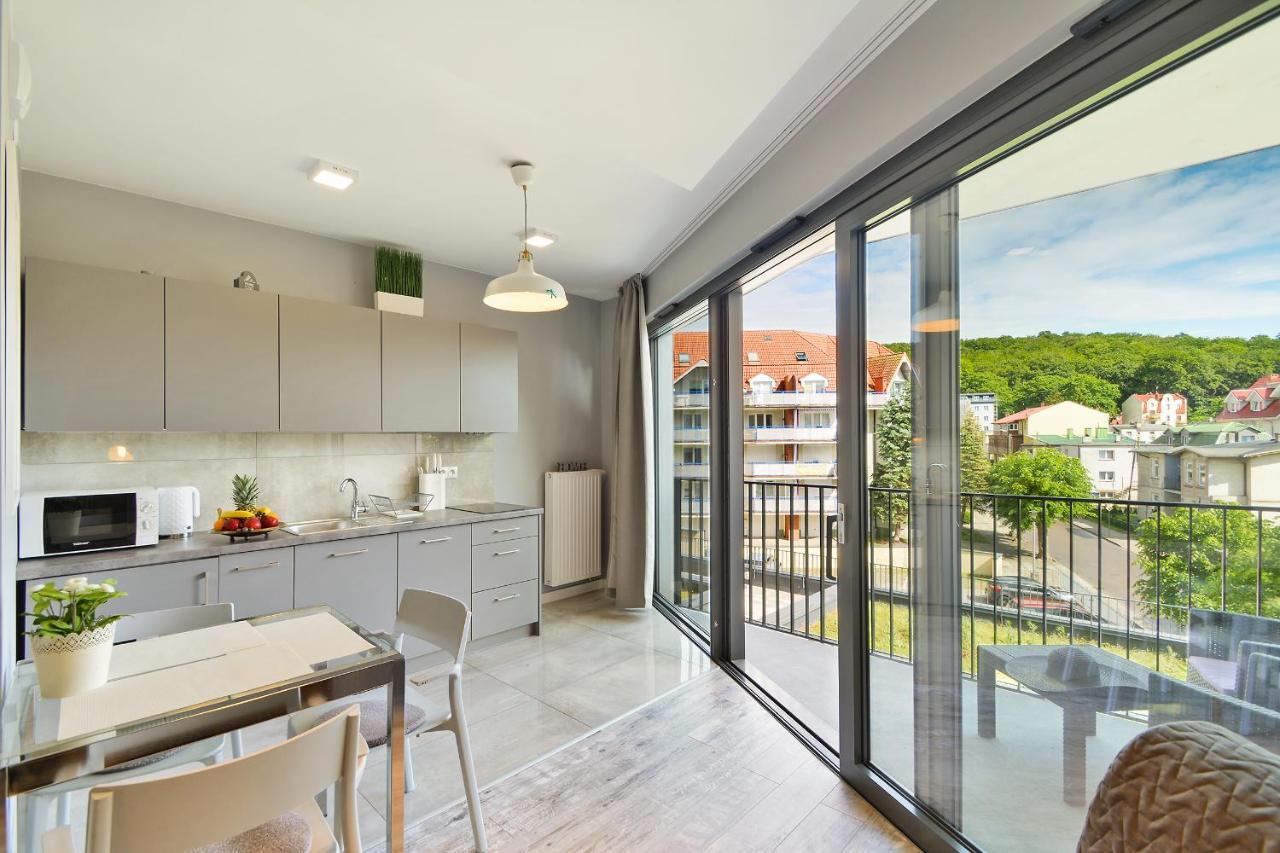 Apartamenty Horyzont Seaview By Rent Like Home เมียนซิดดรอแย ภายนอก รูปภาพ
