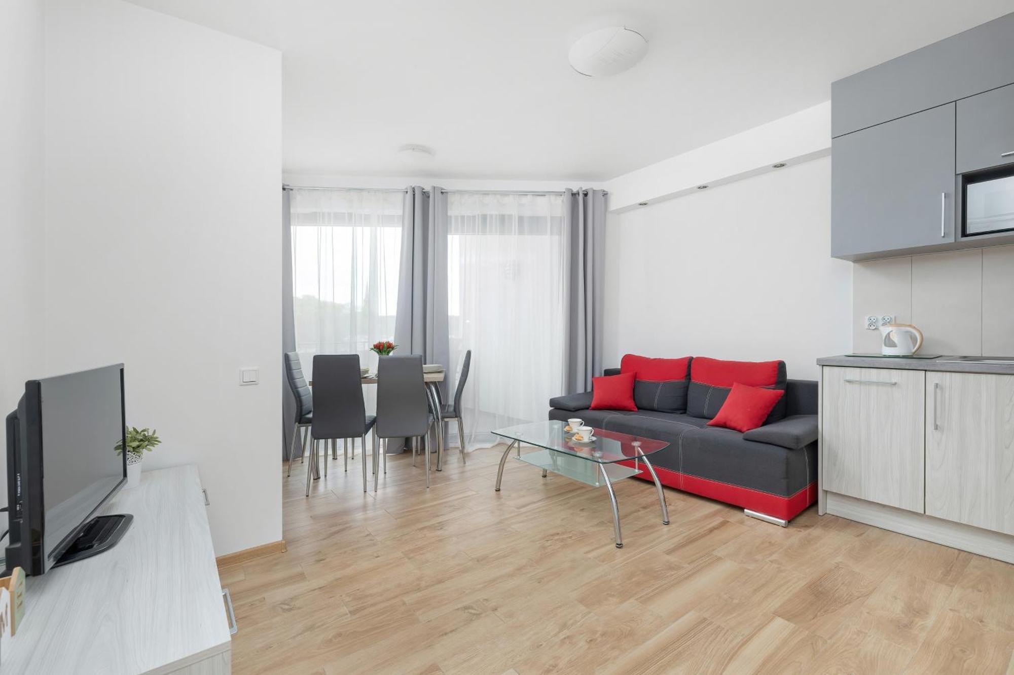 Apartamenty Horyzont Seaview By Rent Like Home เมียนซิดดรอแย ภายนอก รูปภาพ