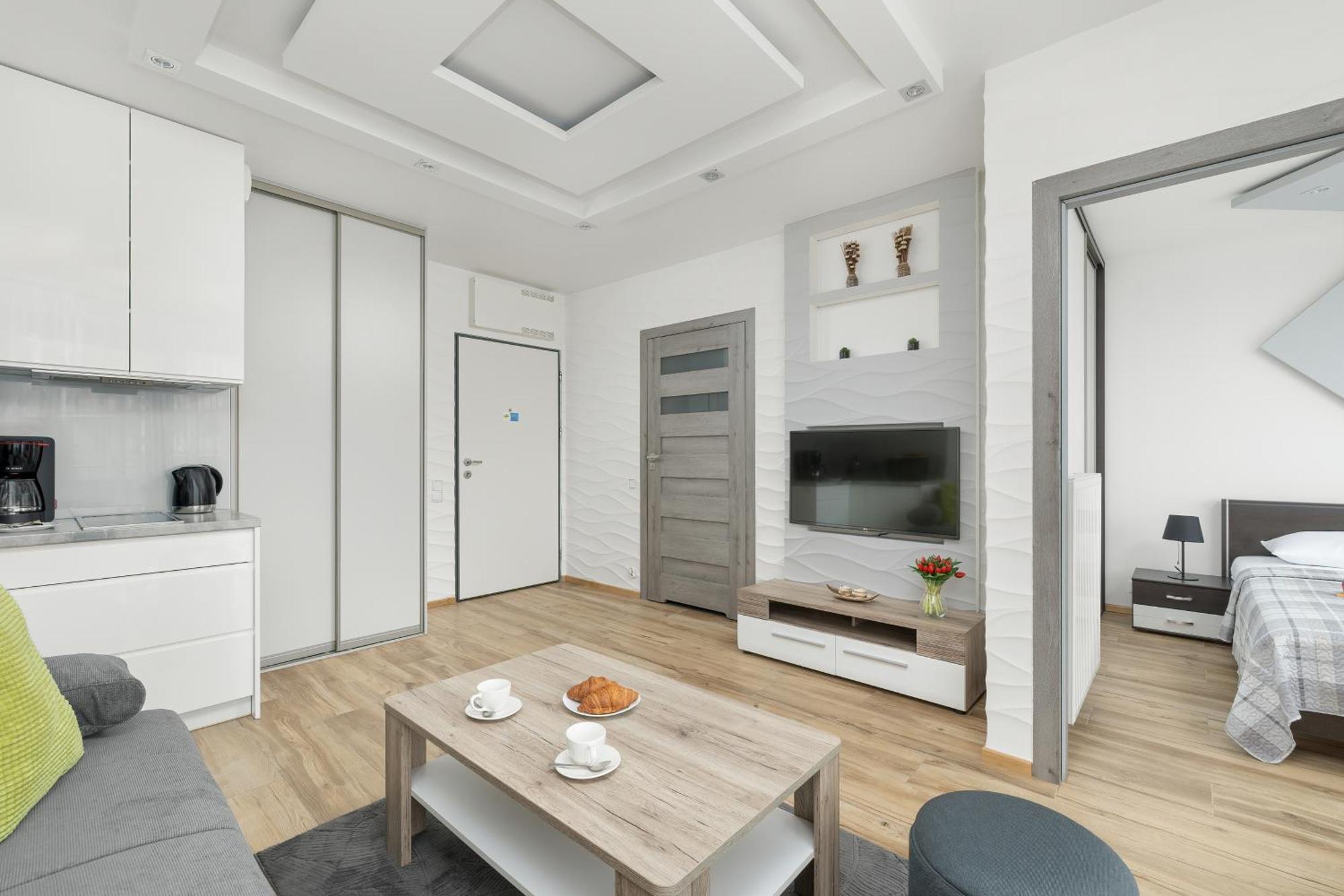 Apartamenty Horyzont Seaview By Rent Like Home เมียนซิดดรอแย ภายนอก รูปภาพ